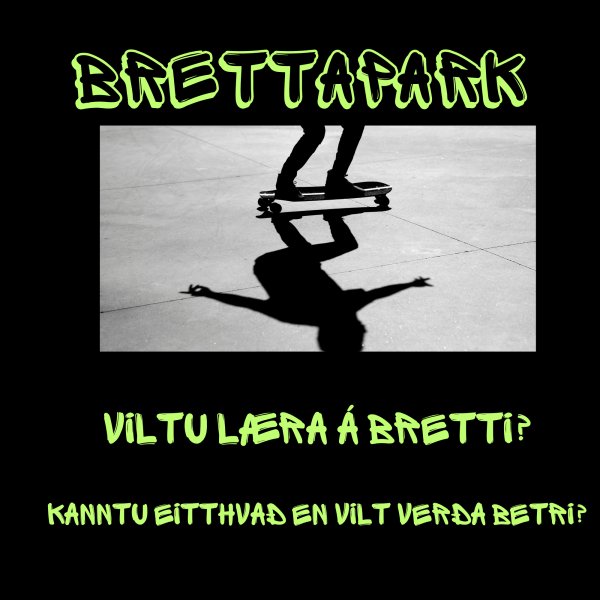Brettapark fyrir 8. – 10. bekk