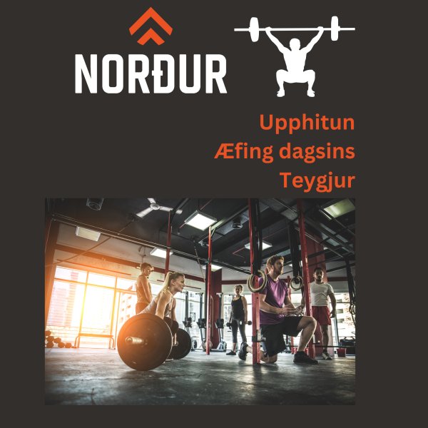 Norður - WOD fyrir 8. – 10. bekk 