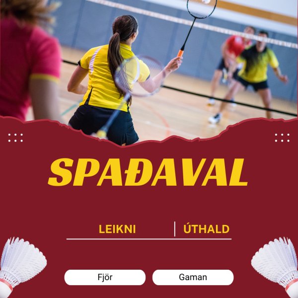 Spaðaval fyrir 8. - 10. bekk